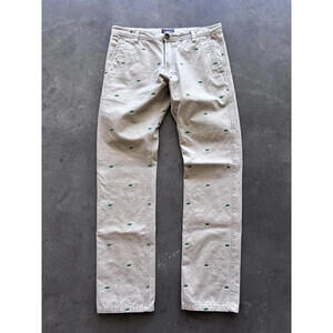 Rocksmith Embroidered Stacks Chino Pants Size 34 Cash Vintage Streetwear Brand